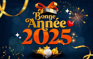 BELLE ET HEUREUSE ANNEE 2025...!!